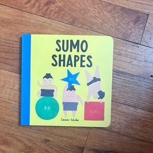 Sumo Shapes Learning Book for Kids - Bright Yellow and Blue